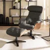 home24 Polsterhocker - Leder Produktbild-Vorschau 3
