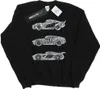 Disney - "Cars" Sweatshirt für Herren BI15804 (L) (Schwarz) Produktbild-Vorschau 1