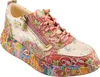 Laura Vita Damen Sneaker floral Leder mit Reißverschluss Produktbild-Vorschau 27