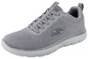 SKECHERS Summits Herren Schlupfsneaker grau Textil - Größe: Produktbild-Vorschau 4