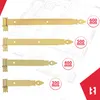 KOTARBAU® Ladenband 400 mm 2 St. mit Kloben Torband Türband Produktbild-Vorschau 9