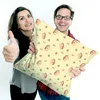 Mr. & Mrs. Panda Sofa Kissen Igel Kuchenstück - Gelb - Produktbild-Vorschau 5