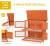 PawHut – klietka pre malé zvieratá s asfaltovou strechou, Náhľad obrázku produktu 5