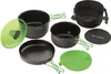 Terra Camp 4 Kochtopfset (grau/grün, 7-teilig) Produktbild-Vorschau 1