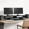 vidaXL Monitor Halterung Schwarz 100 x 27 x 15 cm Produktbild-Vorschau 2