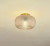 Lindby Deckenleuchte Hildur, Ø 25 cm, amber, Glas Produktbild-Vorschau 2