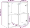 vidaXL Wandschrank 68 x 37 x 68,5 cm Holzwerkstoff Produktbild-Vorschau 8