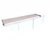 A product shot of a foldable drying rack on a white background. Voir les images du produit