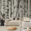 Selbstklebende Folie Fototapete - Stately Birches - First Produktbild-Vorschau 1