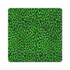 MuchoWow® Mauspad Mousepad Leopard - Grün - Muster 20x20 cm Produktbild-Vorschau 1