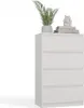 M4/60 Malwa Kommode 4 Schubladen Weiss Produktbild-Vorschau 5