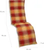 GO-DE Relax-Auflage Classic 170 x 50 x 7 cm, rot kariert Produktbild-Vorschau 4