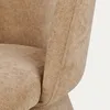 HOMLA Stuhl VELARIO, dunkelbeige, 59,5 x 60,5 x 79 cm Produktbild-Vorschau 3