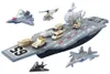 Grand porte-avions militaire, chasseurs, chars d'assaut, Voir les images du produit 3