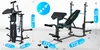 Panca pesi THUNDER® VIGOR-B con rack per bilancieri, Anteprima dell’immagine prodotto 14