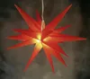 LED étoile plastique rouge Ø 25 cm 1 LED blanc chaud, Voir les images du produit 3