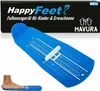 HappyFeet Fußmessgerät Fußmesser Schuhgrößentabelle für Produktbild-Vorschau 1
