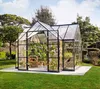 Palram - Canopia Aluminium Gewächshaus Victory Anthrazit Produktbild-Vorschau 2