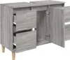 vidaXL Umyvadlo Vanity Unit Grey Sonoma 80x33x60 cm Dřevěný Náhled obrázku produktu 6