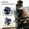 FLEXISPOT Ergonomischer Bürostuhl mit 3D-Kopfstütze, Produktbild-Vorschau 3