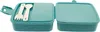 Multi Brot- und Lunch Box mit Besteck (02 1164) Türkis Produktbild-Vorschau 2