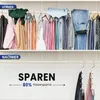 5‑in‑1 Faltbarer Hosenbügel 2 Stück, Platzsparender Produktbild-Vorschau 8
