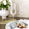 Lot de 4 flûtes à champagne de 250 ml, verres élégants à Voir les images du produit 4