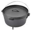 TAINO Dutch Oven 8L Gusseisen Ø 30cm Feuertopf Deckelheber Produktbild-Vorschau 2