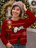 The Peanuts Winterpullover Uni - Snoopy Winter Strick Produktbild-Vorschau 2