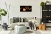 Wandkunst Leinwand Bild Uhr Geräuschlos Kunstdruck 60x30 Produktbild-Vorschau 4