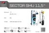 F2  SUP Stand Up Paddle Board Sector SMU 350cm 11,5 Blau Produktbild-Vorschau 6