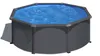 GRE Runder Stahlwandpool mit Anthrazitoptik KIT300GYQGRE – Produktbild-Vorschau 1