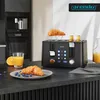 Arendo Toaster, 4 kurze Schlitze, für 4 Scheiben, 1750 W, Produktbild-Vorschau 6
