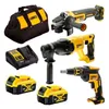 DEWALT Akku-Combo-Set DCK304P2 18V mit DCH133, DCG405, DCF620, 2x 5,0Ah Vista previa de la imagen del producto