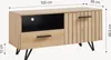Fernsehschrank ‘Noppen’ mit Schublade und Tür 100 x 38 x 49 Produktbild-Vorschau 9