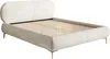 Selsey Ovalle - Doppelbett, Polsterbett mit goldenen Produktbild-Vorschau 3