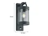 TRIO Wandleuchte E27 anthrazit IP44 Produktbild-Vorschau 4