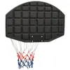 Basketballkorb Schwarz 71x45x2 cm Polyethylen Produktbild-Vorschau 5