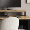 support de moniteur Vicco Tomy Anthracite/chêne doré Voir les images du produit 4