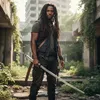 Katana inspiré de Michonne - Sabre de samouraï décoratif Voir les images du produit 7