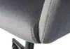 Carryhome Drehstuhl MALAGA, grau Velours, mit Rollen, 140 Produktbild-Vorschau 4