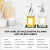 Kaffee Sirup Spender Glas Set, Kaffeesirup Pumpspender für Produktbild-Vorschau 2