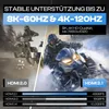 Qost – Premium HDMI-Kabel 2.1 – HD High Speed 8K – Blau – 3 Produktbild-Vorschau 6