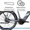 Zündapp X850 Trekking E Bike basaltgrau Produktbild-Vorschau 7