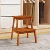 vidaXL Stupátko se 2 schůdky 40x38x50 cm Masivní dřevo Náhled obrázku produktu 3