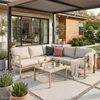 SVITA MISSOURI Gartenlounge 4tlg. Outdoor Sofa Set aus Produktbild-Vorschau 2
