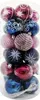 24 Weihnachtskugel Ø6cm Set Weihnachten Christbaumkugel Produktbild-Vorschau 1
