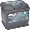 EXIDE EA530 Premium Carbon Boost Auto 12V 53Ah 540A Anteprima dell’immagine prodotto 1