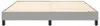 vidaXL Boxspringbettgestell Hellgrau 160x200 cm Stoff Produktbild-Vorschau 4
