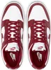 Nike Dunk Low Retro - Herren Sneakers Schuhe Leder Rot-Weiß Produktbild-Vorschau 11